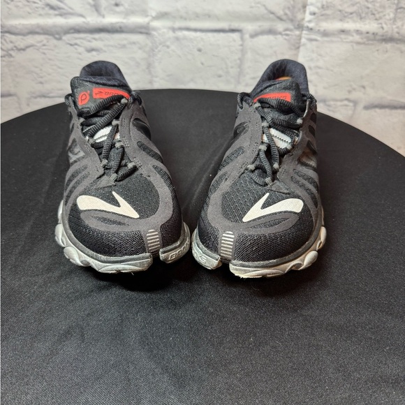 Brooks Pureflow Women Black Silver Running Shoe Size 9 Pre Owned - Picture 1 of 5